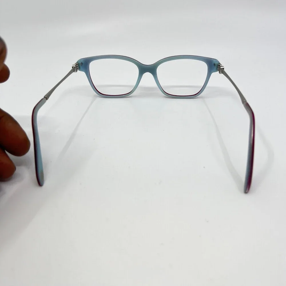 Tiffany & Co Eyeglass Frames Womens Burgundy Blue TF 2141 8167 Heart 50-16-140